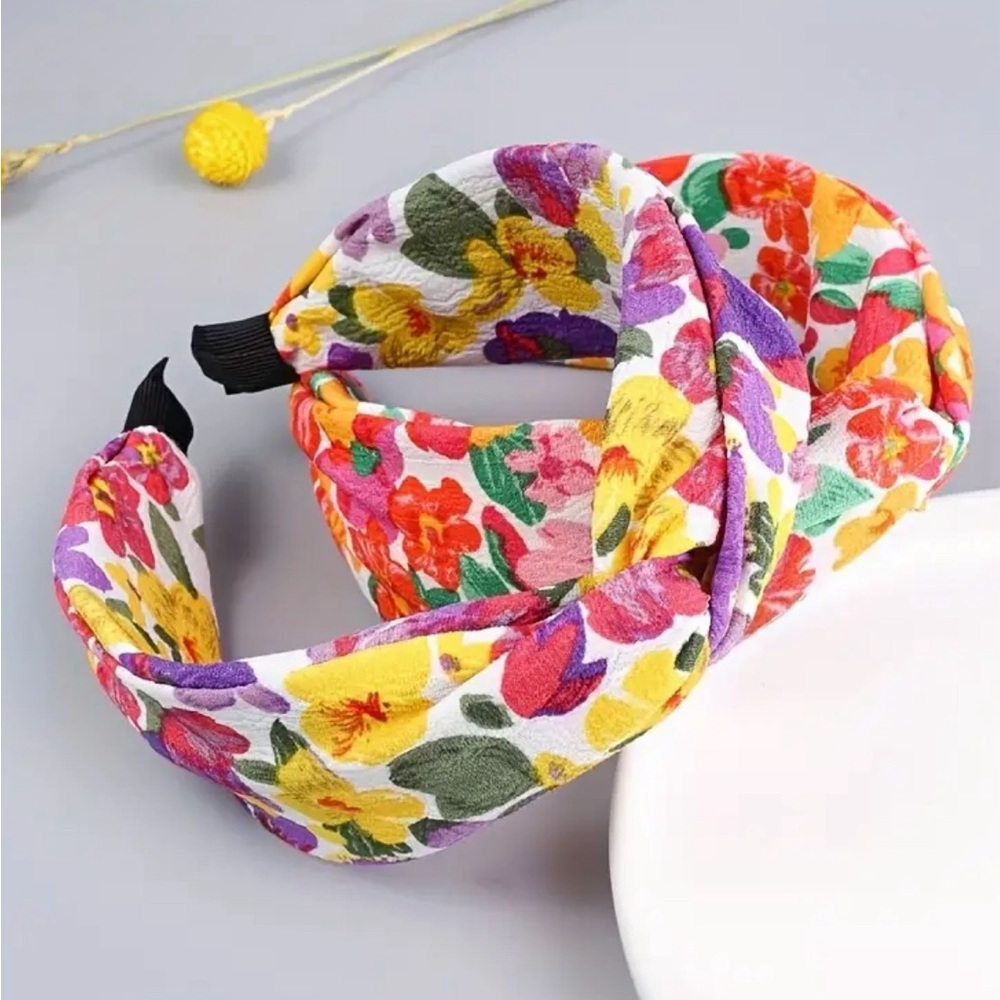 New: Bundle floral spring headbands